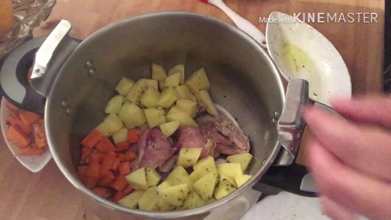 #جديد#خضرة#مبخرة في#الكوكوط#🥘 #بدون ولا #قطرة ماء# 🚰في 10 دقائق فعلا عجيبة👍🤔🤭