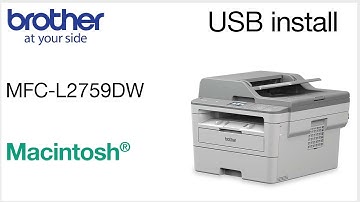 USB Install MFCL2759DW - Macintosh