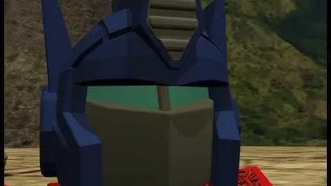 Optimus Prime Animation for Rigging - Dynamic fall cam