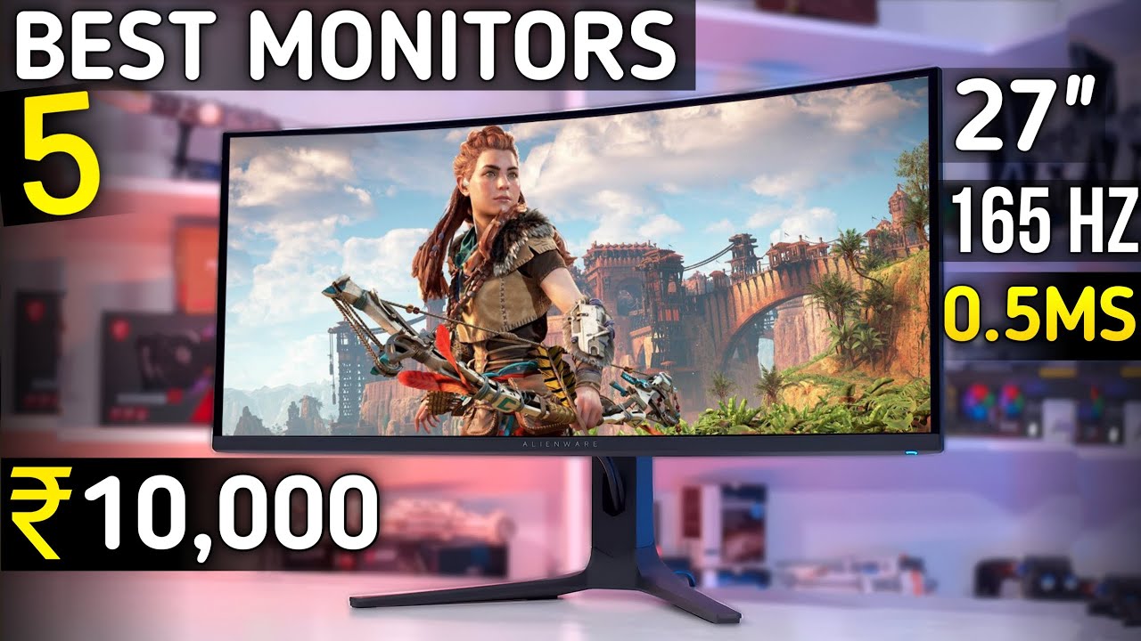 Top 5 best monitor under 10000 in india | monitor under 10000 in india 2025 🔥