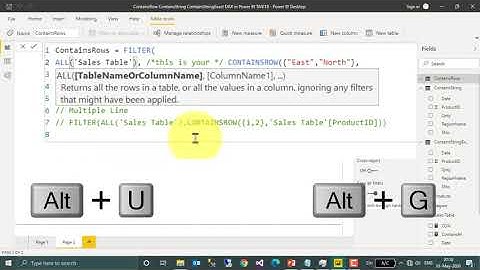DAX formula Bar Shortcuts 7 in Power BI by taik18