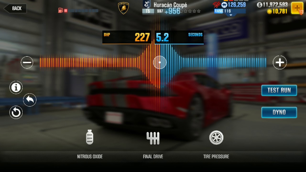 Csr2 huracan coupe tune, stage 5 only