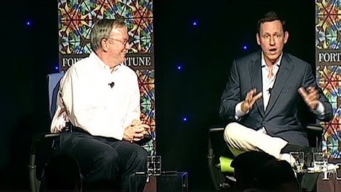 Thiel: Google has $50B, doesn