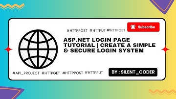 ASP.NET Login Page Tutorial | Create a Simple & Secure Login System #silent_coder #coding #website