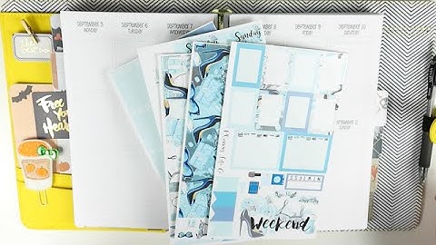 Plan With Me - A5 Inserts: Tiffany And High Heels! | Jessica Wilson