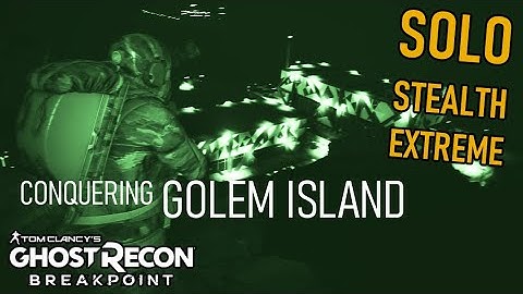 Ghost Recon Breakpoint | Golem Island: Prototype Workshop - Solo Stealth [No commentary]