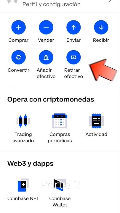 COMO RETIRAR TU DINERO DE TU COINBASE WALLET A TU BANCO - PARTE 2 - YouTube
