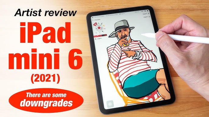 Drawing on the iPad Mini 2021 Review 