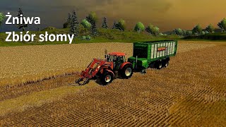 Farming Simulator 2013 #9 Żniwa oraz zbiór słomy (timelapse)