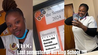 My Last Semester of Nursing School vlog… Ep. 1 | Failed Exams ?!