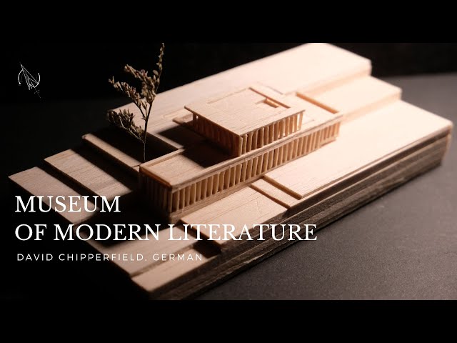 Pocket Architecture | Museum of Modern Literature, German | David