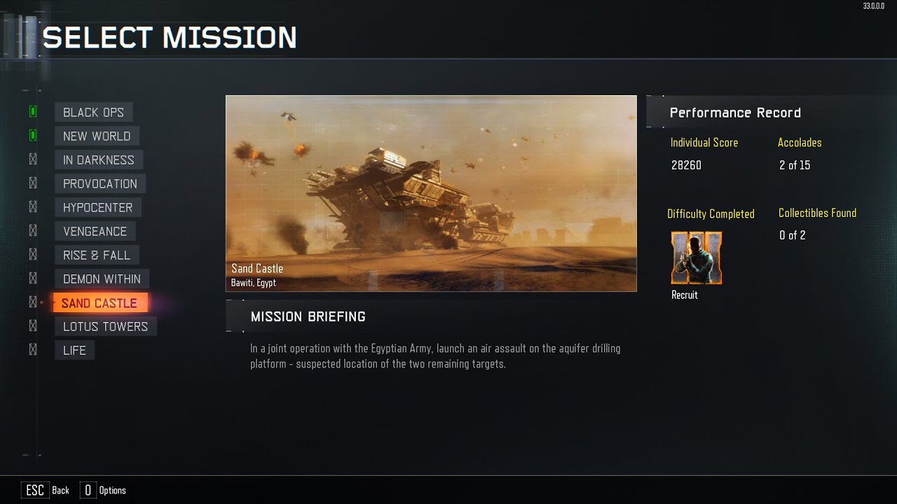 Call of Duty Black Ops 3 Walkthrough Gameplay Mission 9 Sand Castle