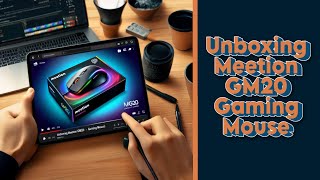 unboxing GM-20 meetion gaming mouse
