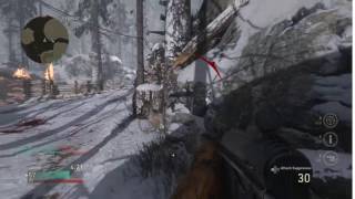 Call Of Duty: WW2 Beta - Double Grenade Kill!!!