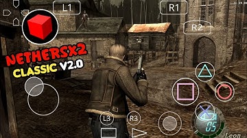 Resident Evil 4 Nethersx2 Classic V2.0-3668 Android Gameplay