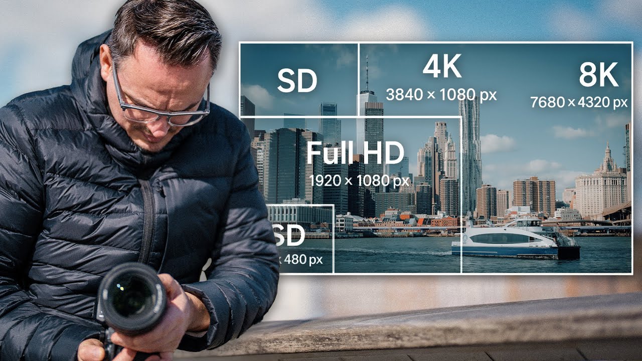6K, 8K... : POURQUOI la RESOLUTION est IMPORTANTE - YouTube