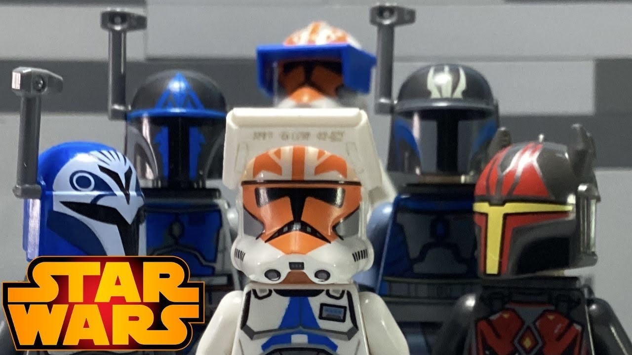 Betrayal on Mandalore Part 1 - Lego Star Wars the Clone Wars (Stop Motion)