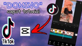 "DOMINO"~Edit using capcut I Capcut tutorial screenshot 5