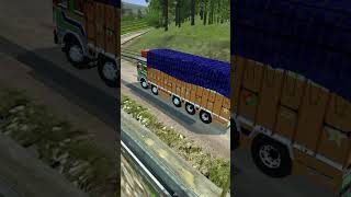 Crazy Indian tark  vs Flood RoadGet ready for an intense and risky journey!Crazy Indian Bus vs Flood