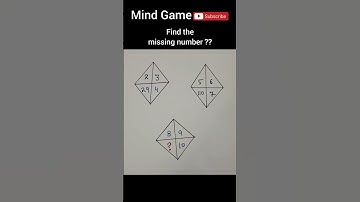 Find the missing number @mindgame4360 #shorts #puzzle #games #maths #tricks #viral #trending