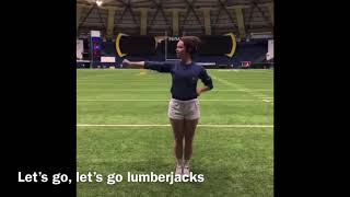 2021-2022 NAU Cheer Tryout Material