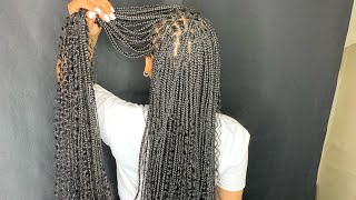 How To: DIY Gypsy Knotless Braids 😍