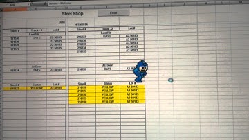 Excel animation