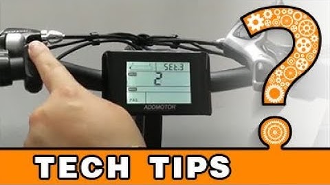 How to Change the Max Speed /Wheel Size /MPH & KPH Setting?