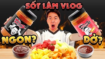 Cris Phan ăn thử sốt CayTeDai của anh Lâm Vlog