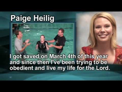 September 2009 Baptism and Testimonies at Calvary ...