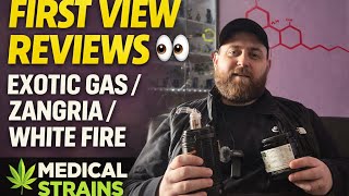 FIRST VIEW REVIEWS 👀 Exotic Gas 007, Zangria, Gush Face, White Fire & Maui Wowie