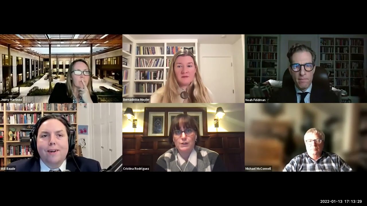 The Supreme Court Commission’s Report: A Panel Discussion with Members of the President’s Commission