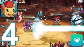 Monster Raid - Gameplay Walkthrough Part 4 - Terraflare Island: Entrance Zone (iOS, Android)