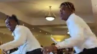 RICH BIZZY AND CHINTELELWE DANCING AT CHESTER'S WEDDING