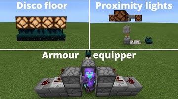 Minecraft: 3 simple sculk sensor builds (Minecraft 1.17)
