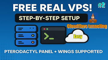 How to install Pterodactyl with cloudflare tunneling easy away