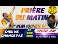 BENI JOUNEN W || PRIÈRE DU MATIN || DIEU NE CHANGE PAS || 01 JUIN 2026 || PLM AMEN 3 FOIS...