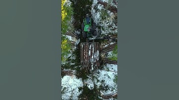 High-Tech Logging: John Deere Forwarder in Norway