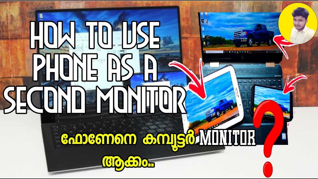 How to use your phone as a second monitor Malayalam Magic Coverzz