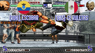 FT5 @kf2k2pls: [RDK]_ESCOBAR (EC) vs [DBZ]-EL RULETAS (MX) [KOF 2002 Plus kf2k2 Fightcade] May 30