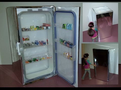 barbie doll fridge