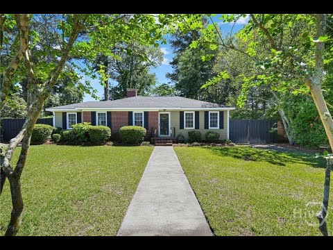 1217 Derenne Drive, Savannah, GA home video tour