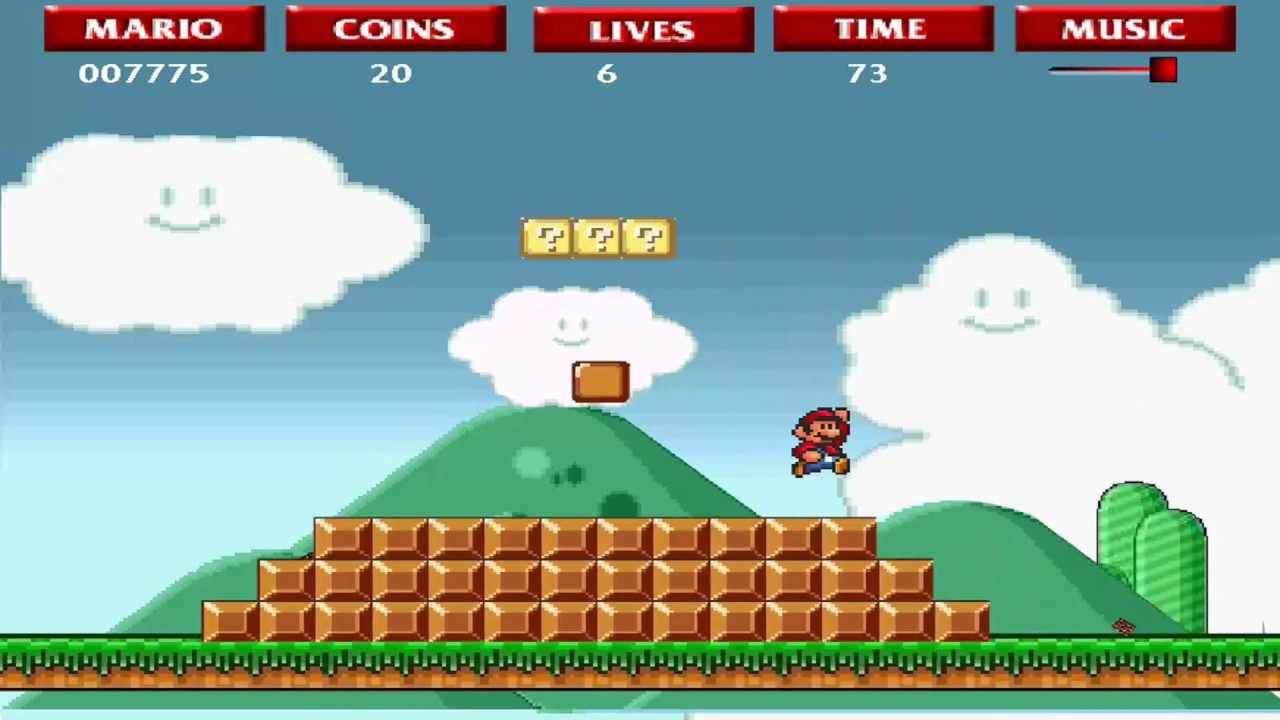 super mario bros flash