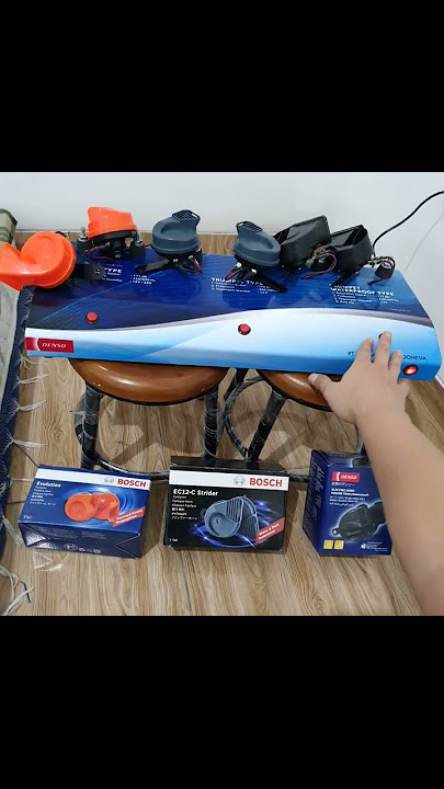 SUARA Klakson Keong BOSCH STRIDER vs BOSCH EVOLUTION vs DENSO WATERPROOF , mana yang lebih enak ?