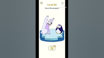 Dop2 level 121 I save the penguin 🐧 from shark 🦈 attack | #dop2 #shorts #cartoon