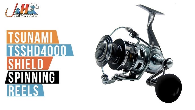 Tsunami Shield TSSHD8000 Spinning Reel