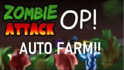 Zombie Attack Auto Farm Showcase | Zombie Attack | ROBLOX EXPLOITING