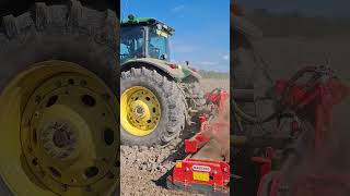 Erpicatura terreno con John Deere 7930+ Erpice Maschio Gaspardo Aquila #johndeere #subscribe