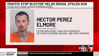 Man arrested after traffic stop leads to drug bust in Ector County