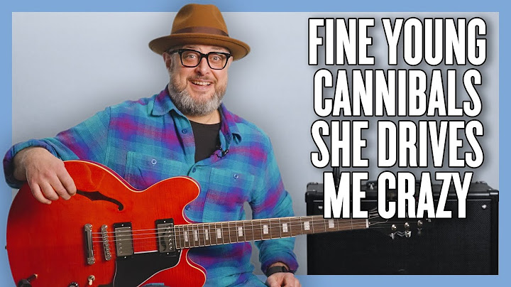 She Drives Me Crazy Guitar version - Guitar performance video thumbnail